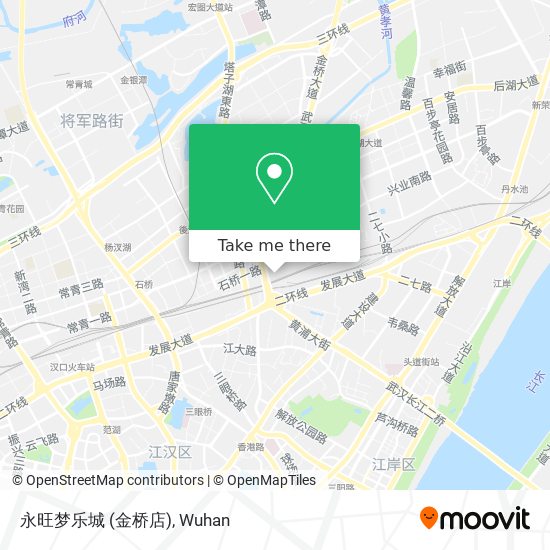 永旺梦乐城 (金桥店) map