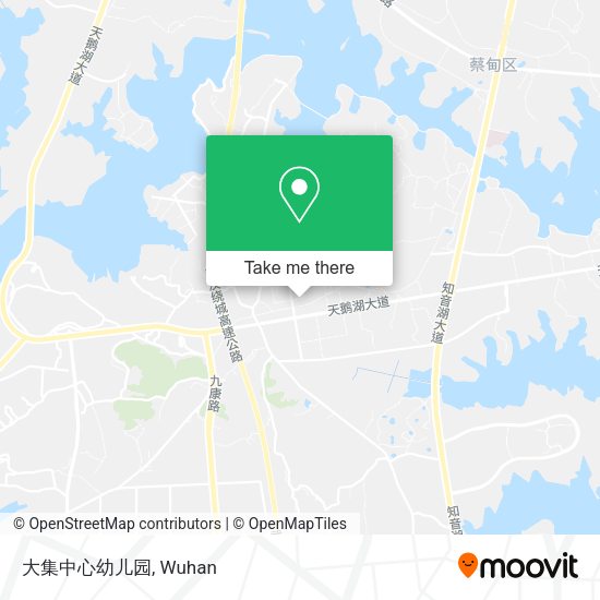大集中心幼儿园 map