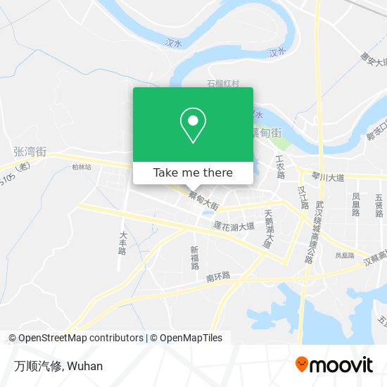 万顺汽修 map