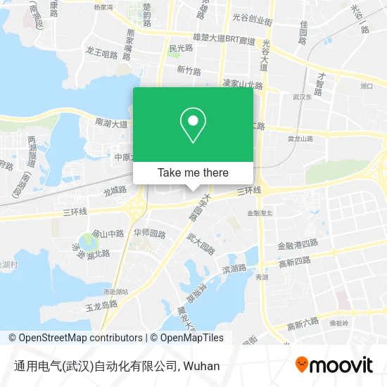 通用电气(武汉)自动化有限公司 map