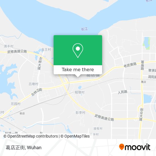 葛店正街 map