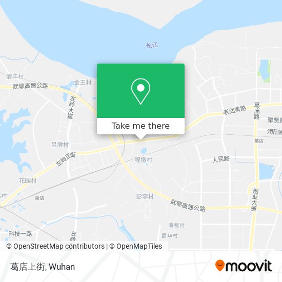 葛店上街 map