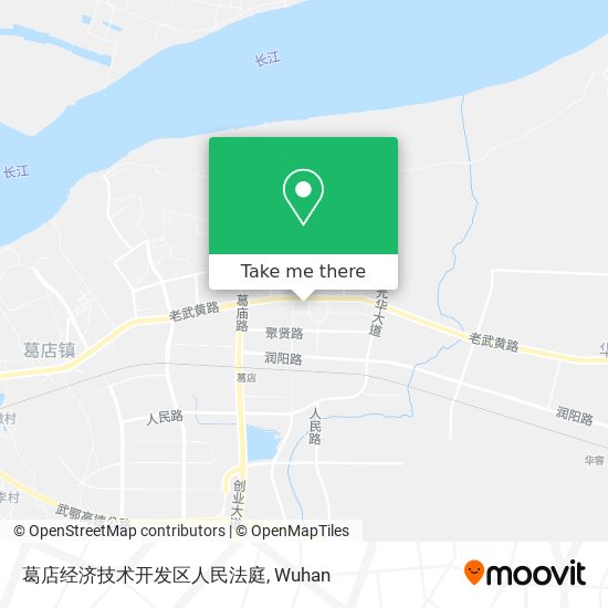 葛店经济技术开发区人民法庭 map