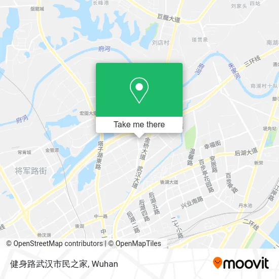 健身路武汉市民之家 map