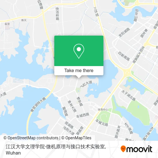 江汉大学文理学院-微机原理与接口技术实验室 map