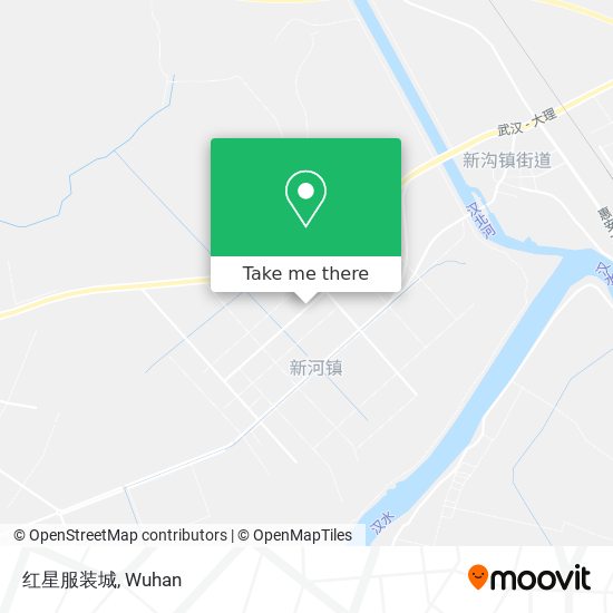 红星服装城 map