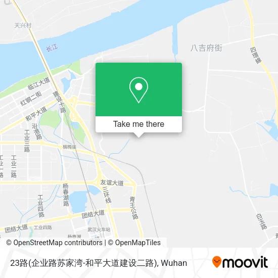 23路(企业路苏家湾-和平大道建设二路) map