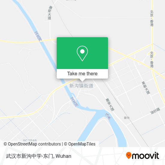 武汉市新沟中学-东门 map