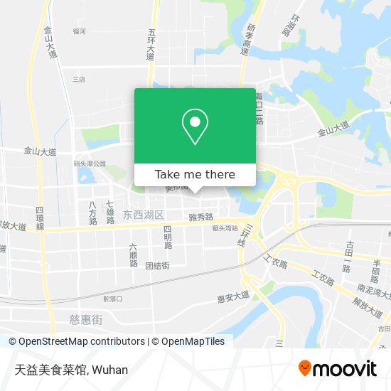 天益美食菜馆 map