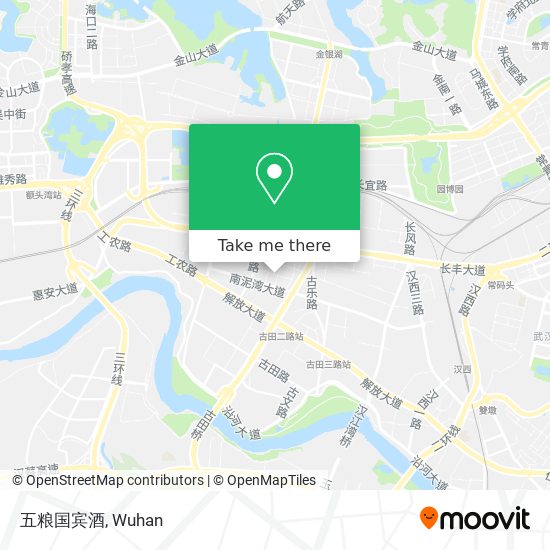五粮国宾酒 map