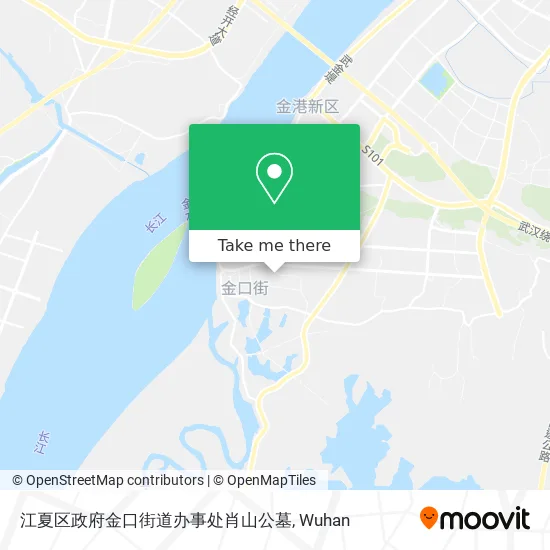 江夏区政府金口街道办事处肖山公墓 map