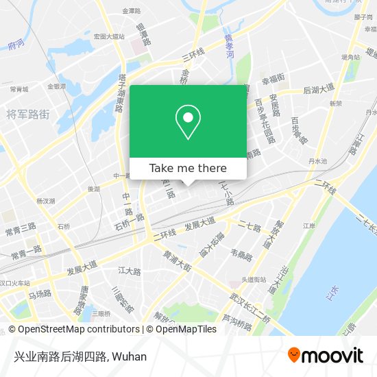 兴业南路后湖四路 map