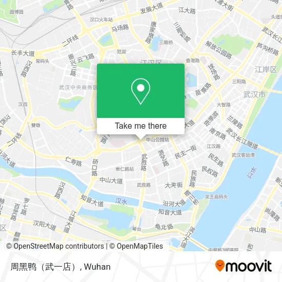 周黑鸭（武一店） map