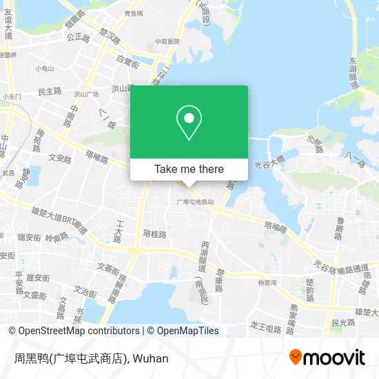周黑鸭(广埠屯武商店) map