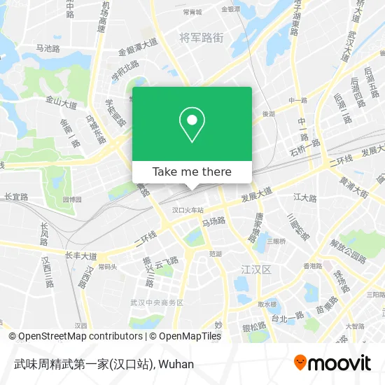 武味周精武第一家(汉口站) map