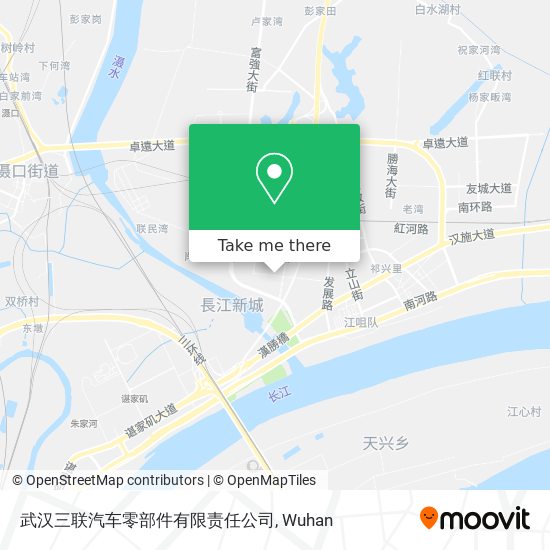 武汉三联汽车零部件有限责任公司 map