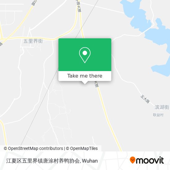 江夏区五里界镇唐涂村养鸭协会 map