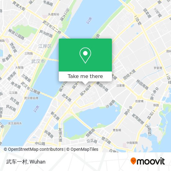 武车一村 map