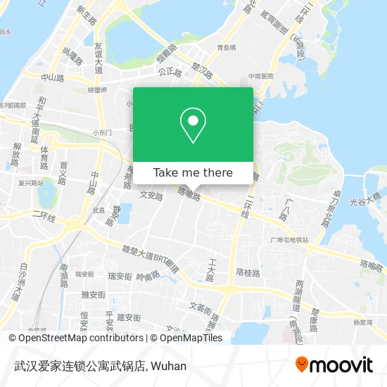 武汉爱家连锁公寓武锅店 map