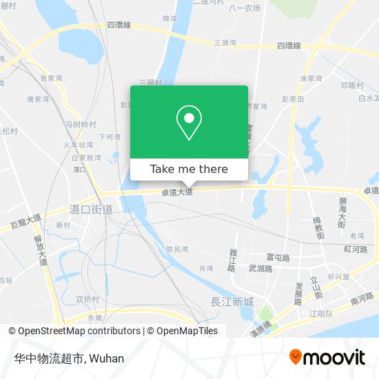 华中物流超市 map