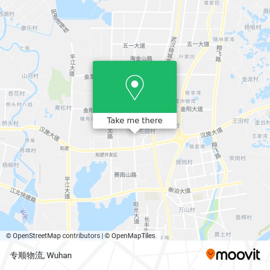 专顺物流 map