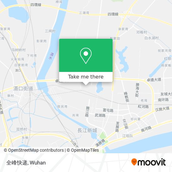全峰快递 map