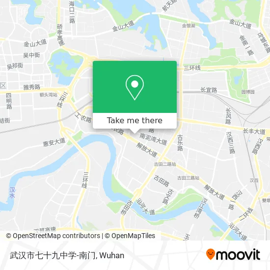 武汉市七十九中学-南门 map