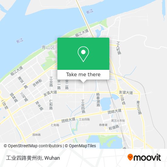 工业四路黄州街 map