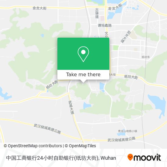 中国工商银行24小时自助银行(纸坊大街) map