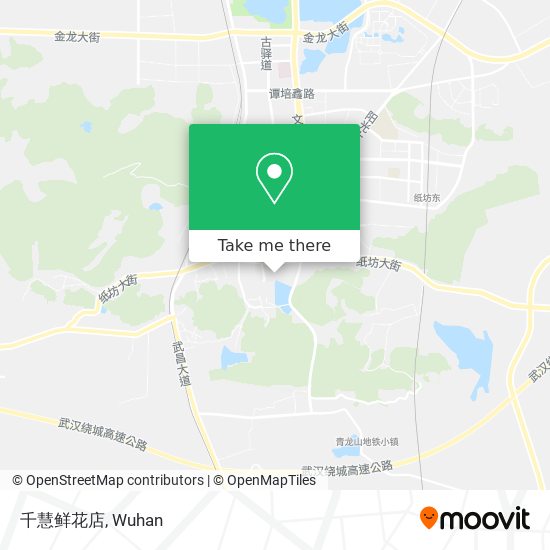 千慧鲜花店 map