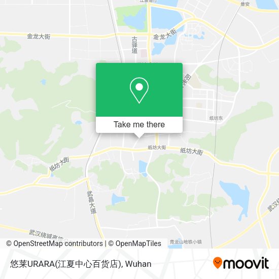 悠莱URARA(江夏中心百货店) map