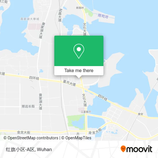 红旗小区-A区 map