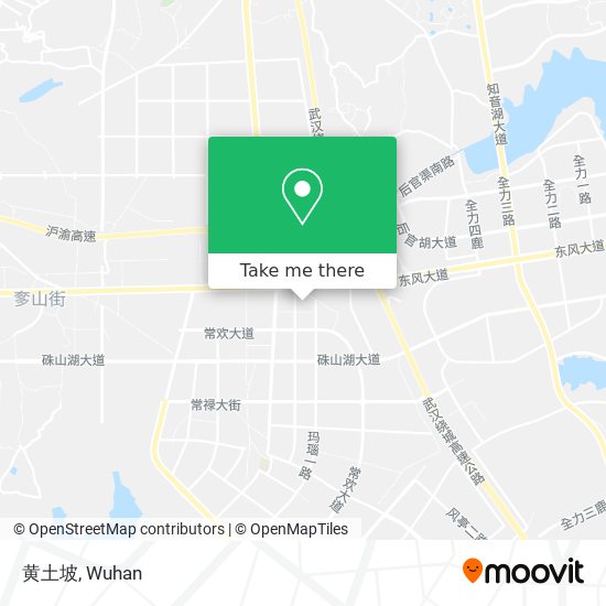 黄土坡 map