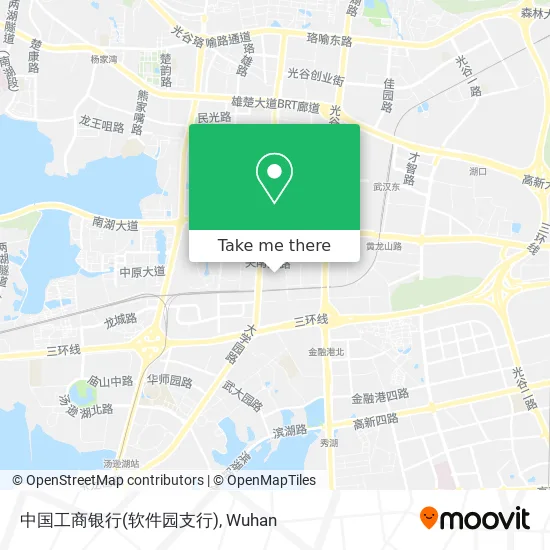 中国工商银行(软件园支行) map