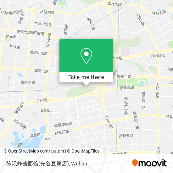 陈记炸酱面馆(光谷直属店) map