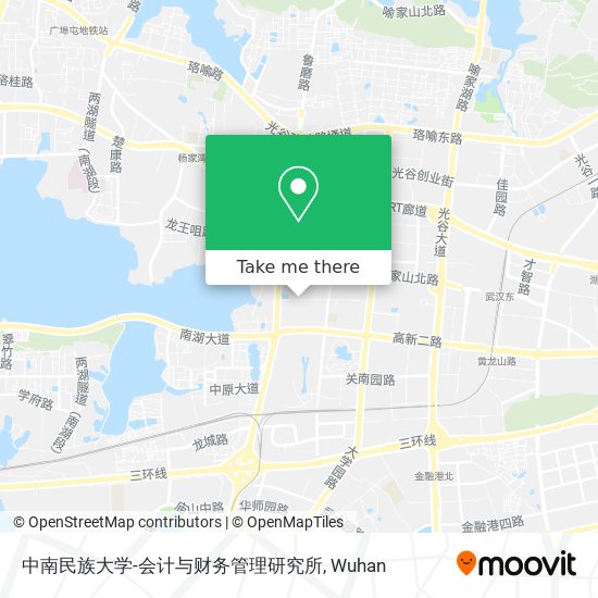 中南民族大学-会计与财务管理研究所 map