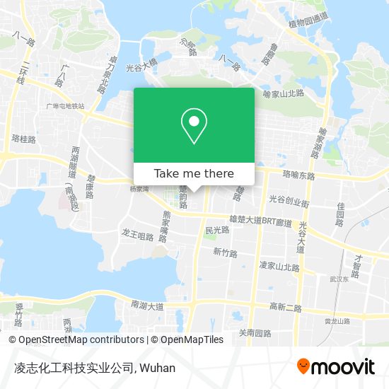 凌志化工科技实业公司 map