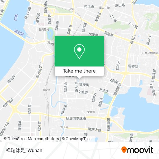 祥瑞沐足 map