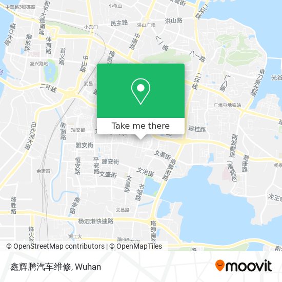 鑫辉腾汽车维修 map