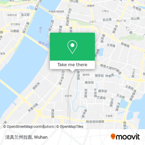 清真兰州拉面 map