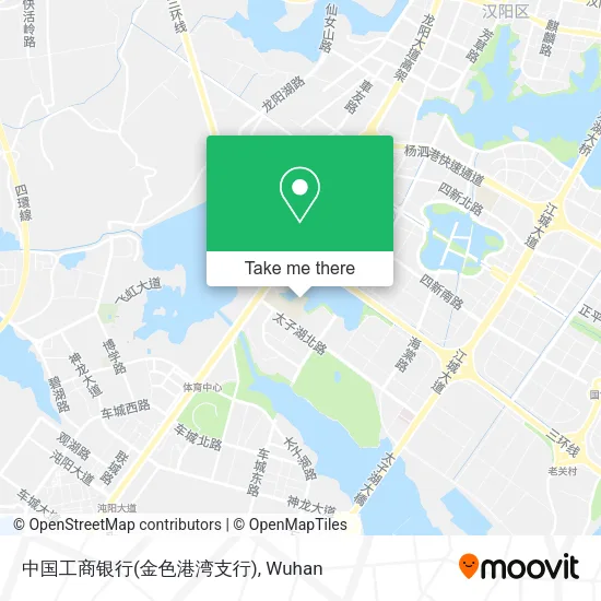 中国工商银行(金色港湾支行) map
