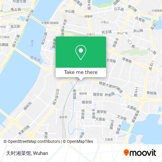 天时湘菜馆 map
