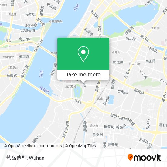 艺岛造型 map