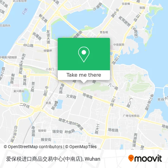 爱保税进口商品交易中心(中南店) map