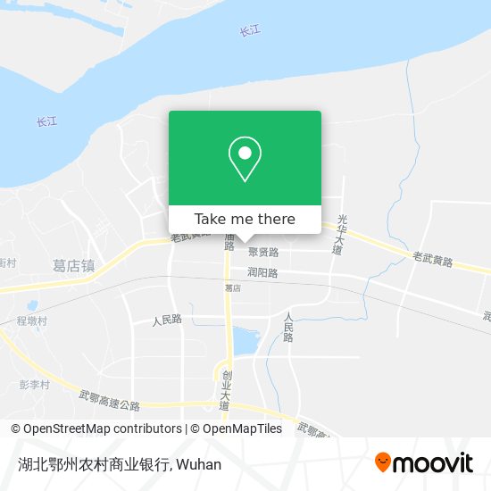 湖北鄂州农村商业银行 map