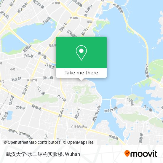 武汉大学-水工结构实验楼 map