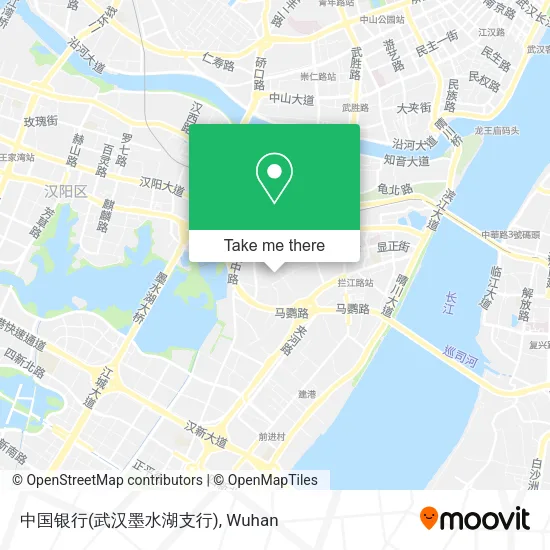 中国银行(武汉墨水湖支行) map