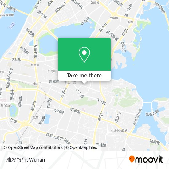 浦发银行 map