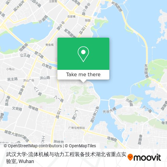 武汉大学-流体机械与动力工程装备技术湖北省重点实验室 map