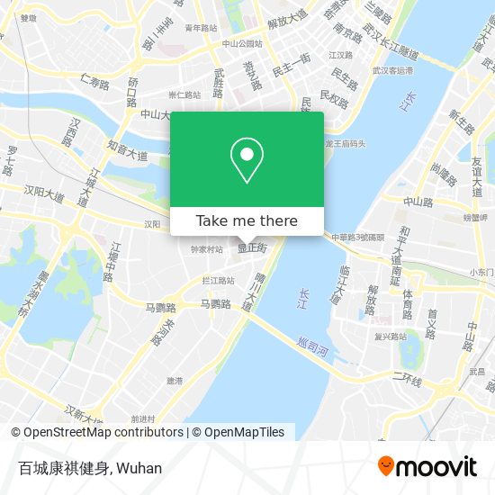 百城康祺健身 map